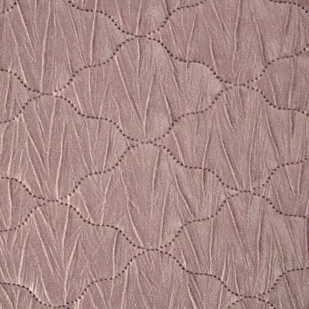 Narzuta dekoracyjna 170x210 Kendra różowa pudrowa Eurofirany
