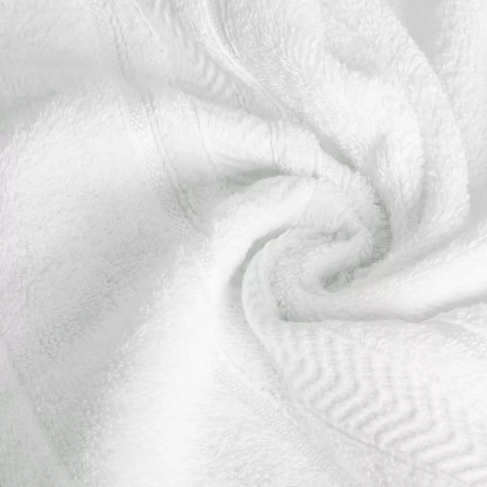 Ręcznik Nefre 50x90 biały frotte z bawełny egipskiej 550g/m2