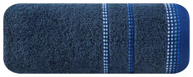 Ręcznik Kora 50x90 ciemny niebieski 500g/m2 Eurofirany