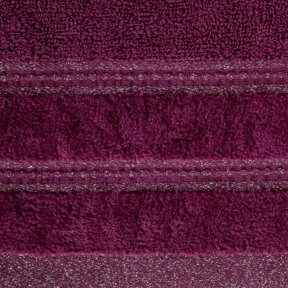Ręcznik Glory 50x90 amarantowy 500g/m2 Eurofirany