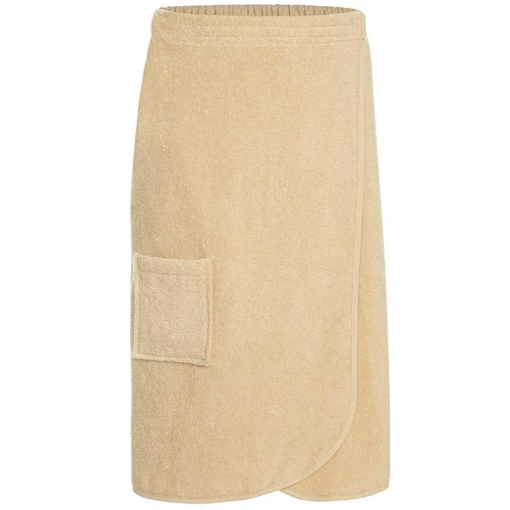Ręcznik męski do sauny Kilt L/XL beżowy frotte bawełniany
