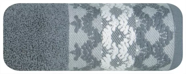Ręcznik Simona 70x140 05 szary 480g/m2 Eurofirany