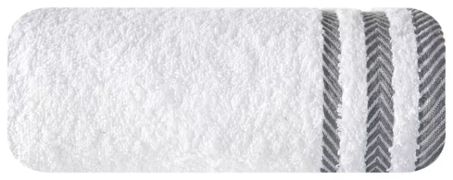 Ręcznik Mona 70x140 01 biały 500 g Eurofirany