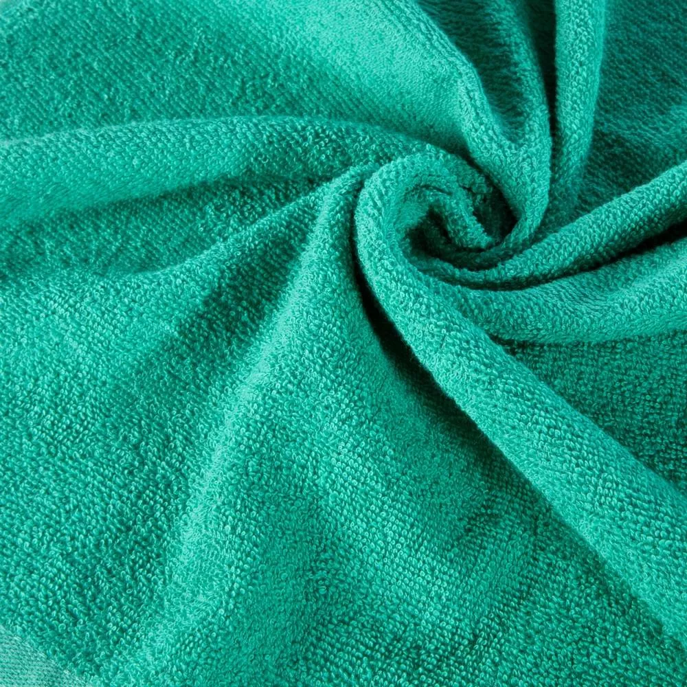 Ręcznik Gładki 6 70x140 turkusowy 360g/m2 frotte Eurofirany