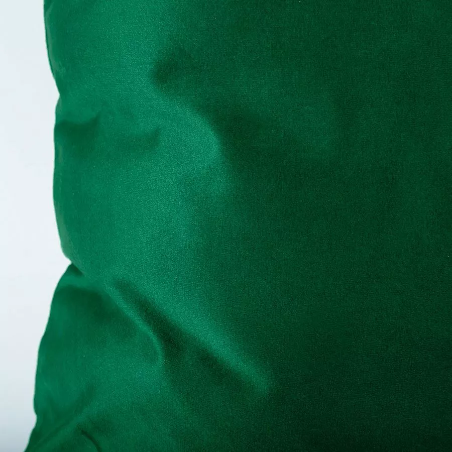 VELVI Poszewka dekoracyjna, 45x45cm, kolor S10 ciemny zielony; butelkowy - szyta w Polsce VELVI0/POS/S10/045045/1