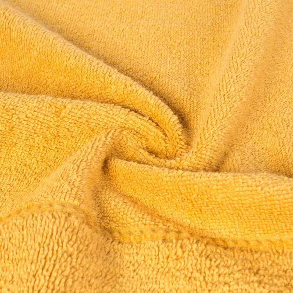Ręcznik Mari 70x140 musztardowy 500g/m2 frotte Eurofirany