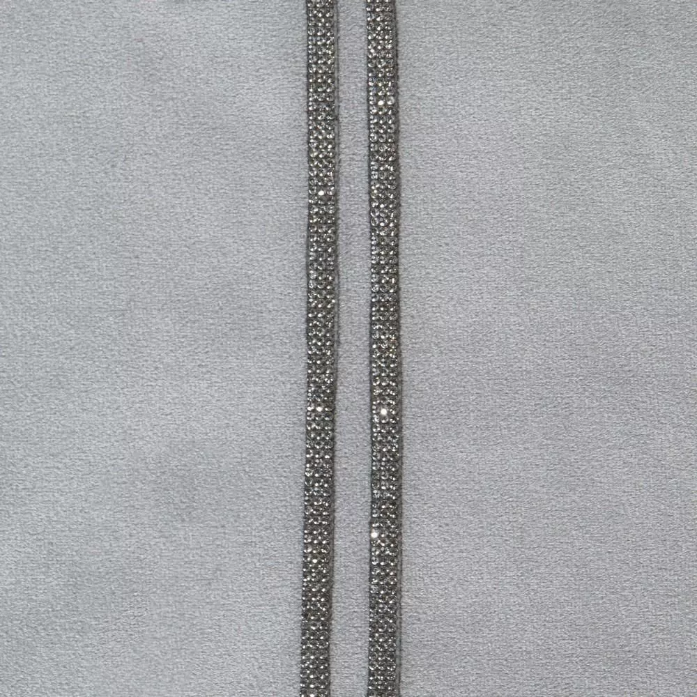 Obrus bieżnik Glen 35x140 srebrny Eurofirany