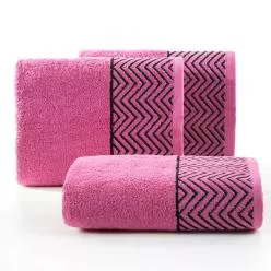Ręcznik Ziggy  50x90 różowy 10 frotte 500g/m2