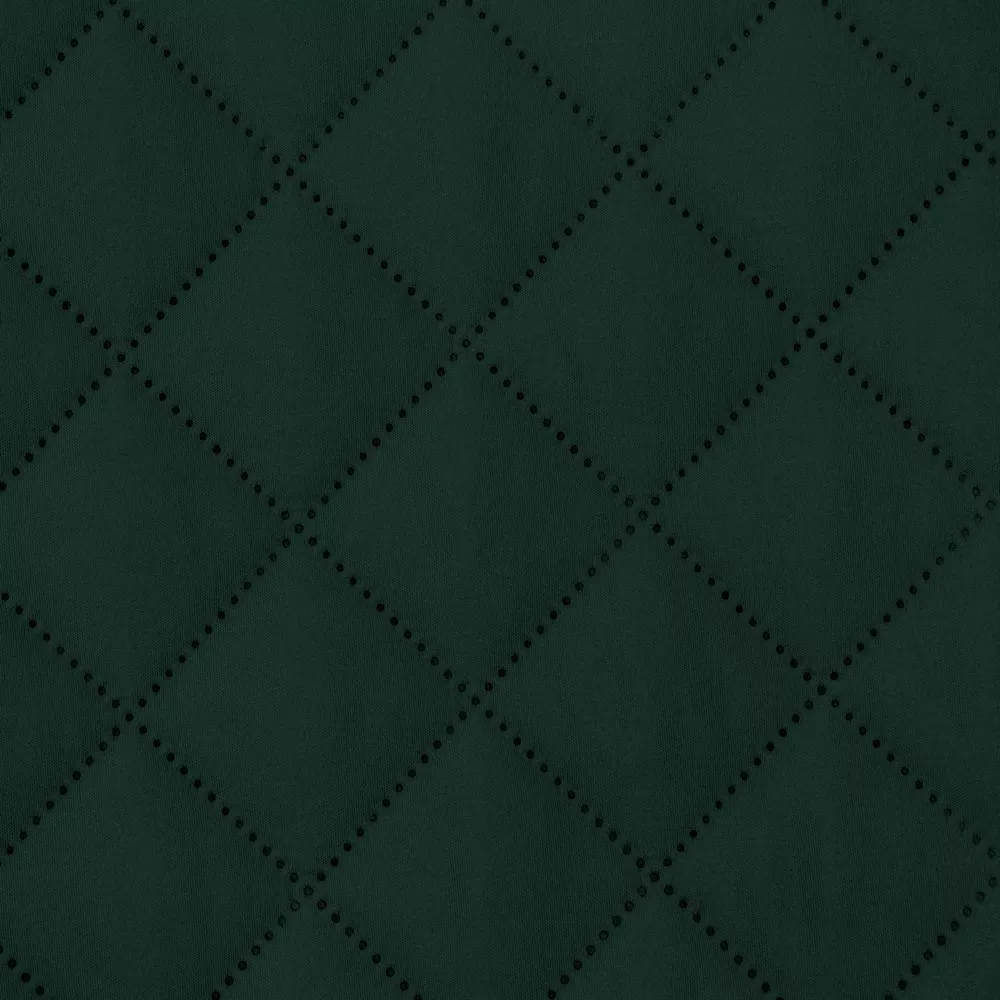 Narzuta dekoracyjna 170x210 Alara 3 zielona ciemna wzór geometryczny w romby