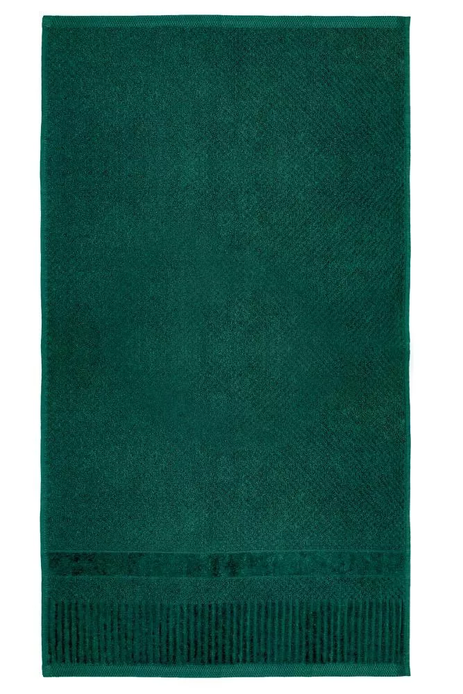 Ręcznik Ivo 100x150 zielony ciemny 99 500 g/m2 frotte