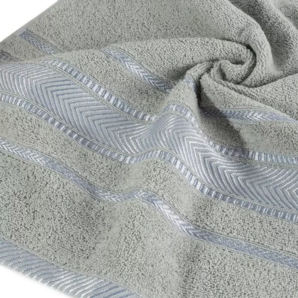 Ręcznik Mati 70x140 szary 500g/m2 Eurofirany