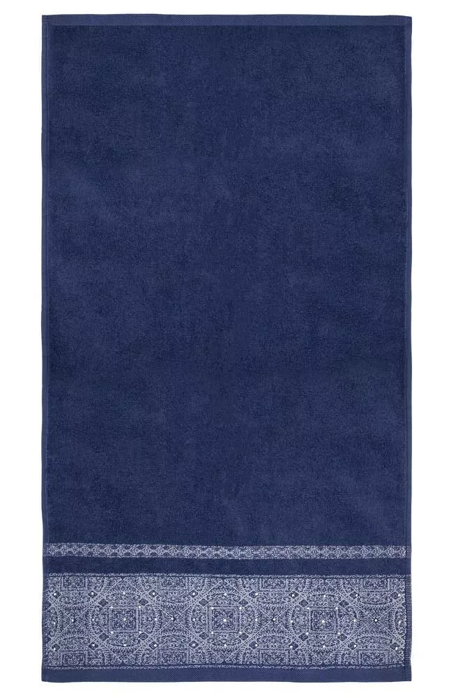 Ręcznik Sofia 50x90 niebieski ciemny 500 g/m2 frotte