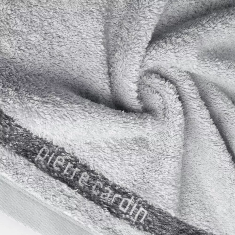 Ręcznik Tom 50x90 srebrny 480g/m2 Pierre Cardin
