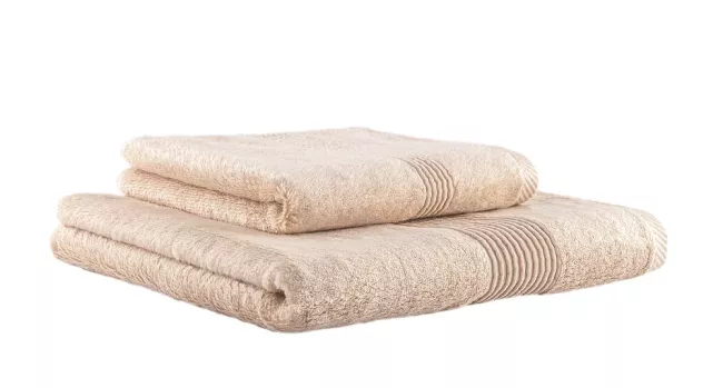 Ręcznik Softness 90x160 beżowy P016 620 g/m2 gruby Nefretete