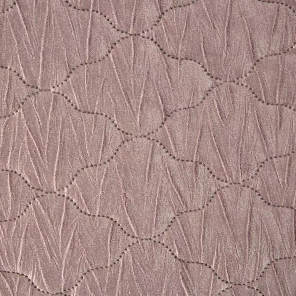 Narzuta dekoracyjna 220x240 Kendra różowa pudrowa Eurofirany