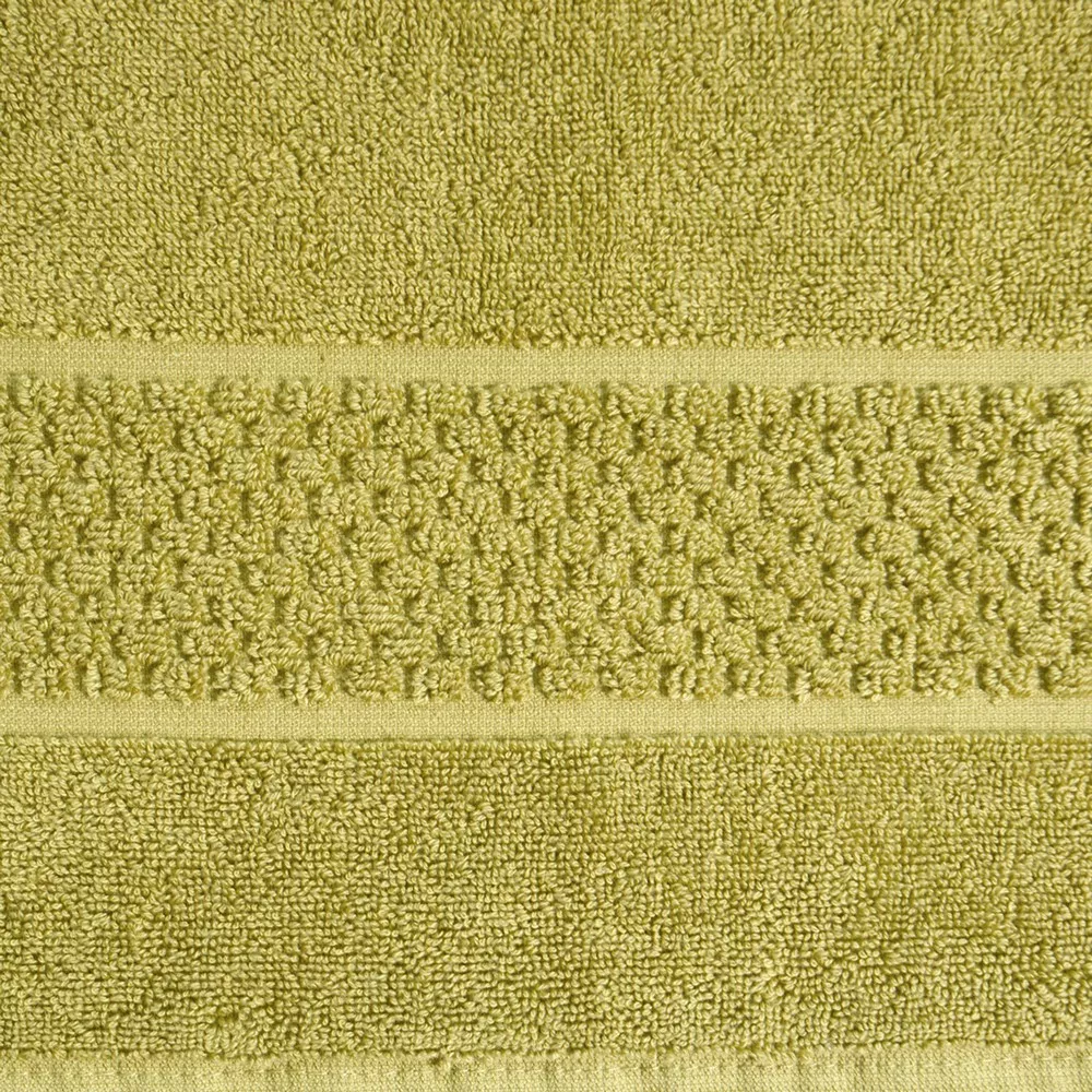 Dywanik łazienkowy 50x70 Caleb oliwkowy bawełniany 650g/m2 Eurofirany