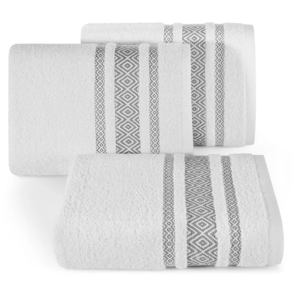 Ręcznik Moby  50x90 biały 01 frotte 500g/m2