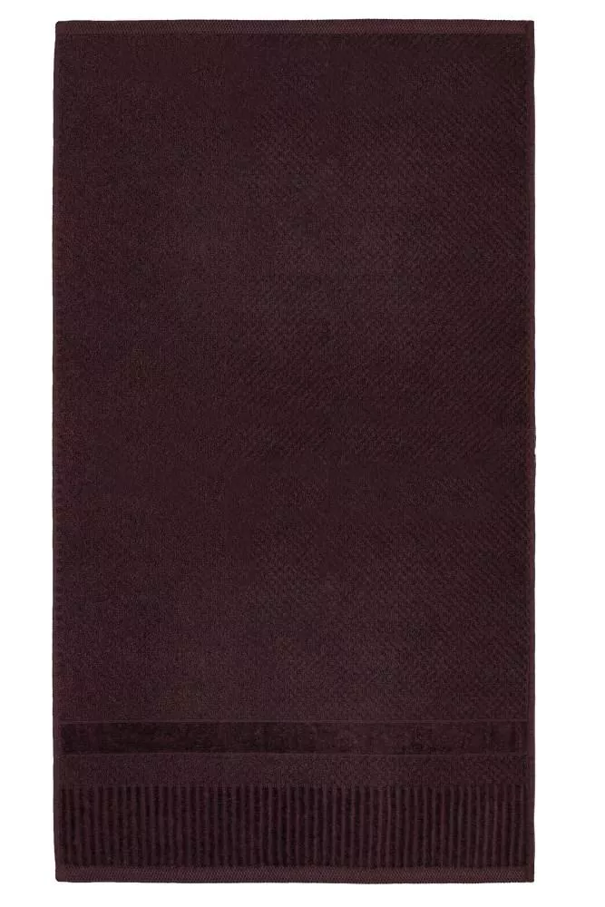 Ręcznik Ivo 70x140 burgund ciemny 94 500 g/m2 frotte
