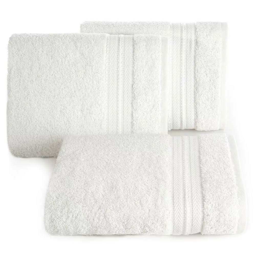 Ręcznik Daniel 70x140 biały 01 550g/m2 Eurofirany