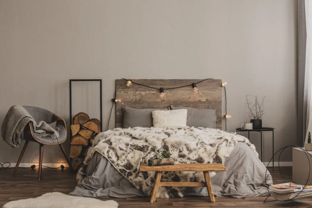 Styl rustykalny - sypialnia, w której poczujesz się wyjątkowo